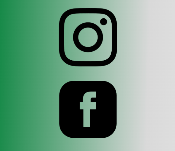 Instagram und facebook